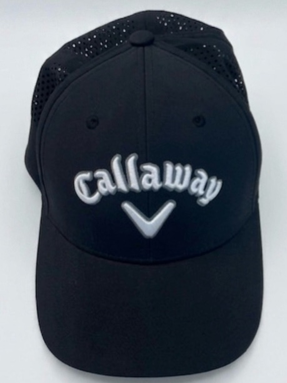 Callaway X Spann Golf Baseball Hat cap. Small S. Black.